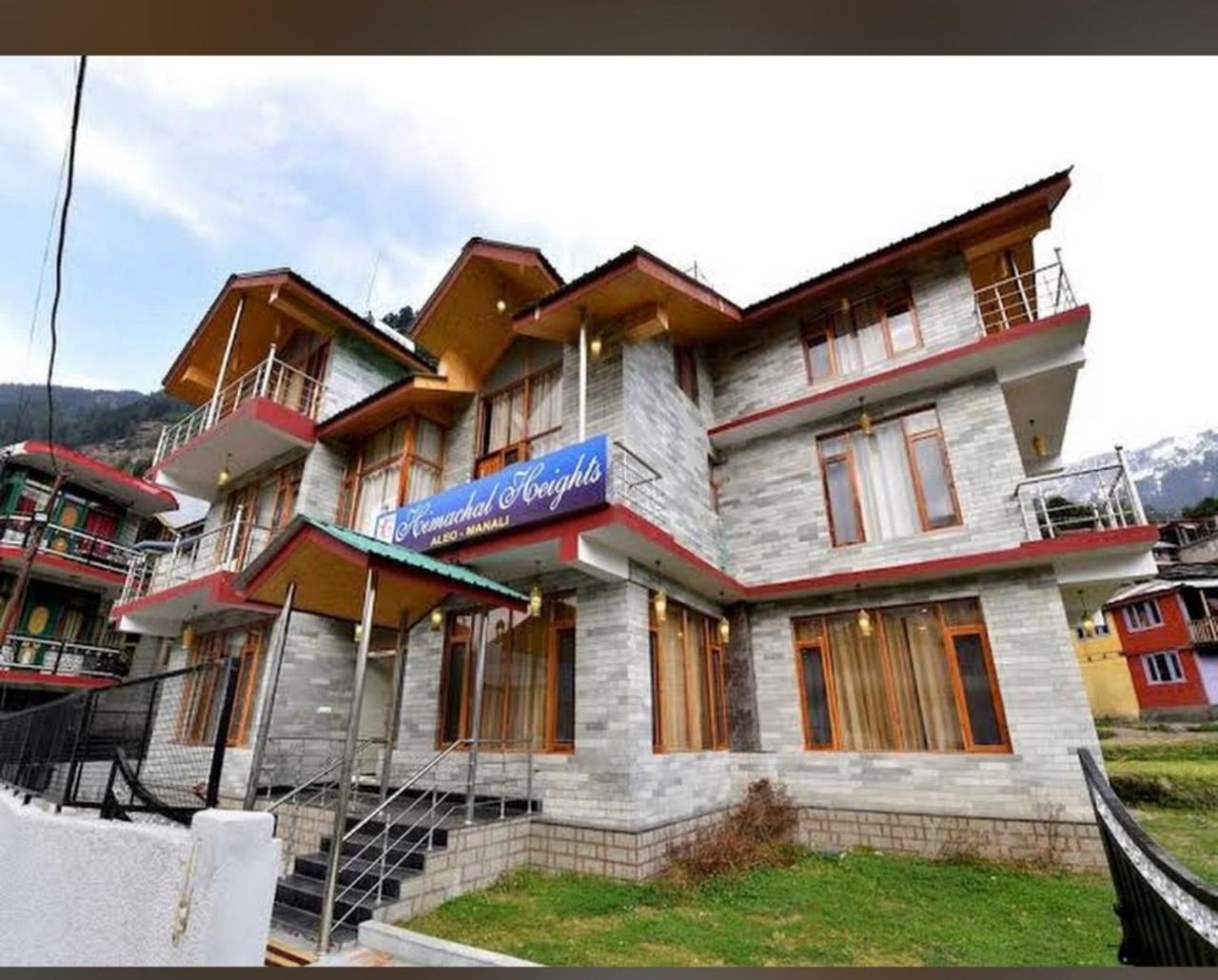 Hotel Himachal Heights 마날리 외부 사진